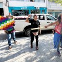 Insultos y cantos en defensa del agua. Mujeres protestaron durante una jornada académica sobre el hidrógeno verde