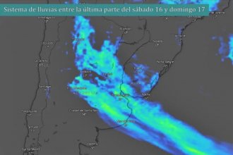 Un “sistema ciclónico” avanzará sobre Entre Ríos y habrá tormentas, tras las altas temperaturas