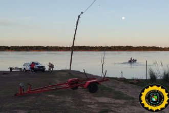 Trabajadores se metieron al río para refrescarse, pero uno de ellos fue arrastrado por la corriente y desapareció