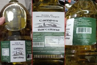 ANMAT prohibió aceites de oliva “ilegales” detectados en comercios de Entre Ríos