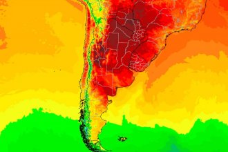 Pronostican que un “anticiclón” potenciará el caudal de aire caliente y humedad