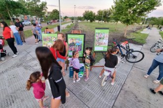 Plaza iluminada y en busca de nombre: hay seis opciones y los vecinos tienen la palabra