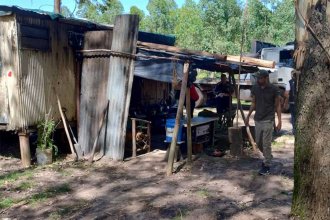 Sin agua potable, ni luz, ni baños. Rescataron a víctimas de explotación laboral en un campo del departamento Concordia