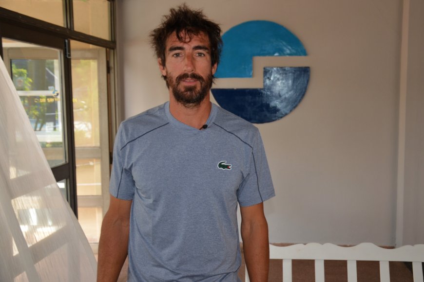 Pablo Cuevas, en Concordia (foto: 3200.ar).