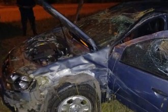 Camioneta con 5 ocupantes volcó en la RN 14 cuando iba de Buenos Aires a Parguay