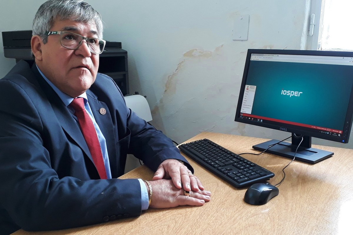 Cañete presidió Iosper hasta esta semana.