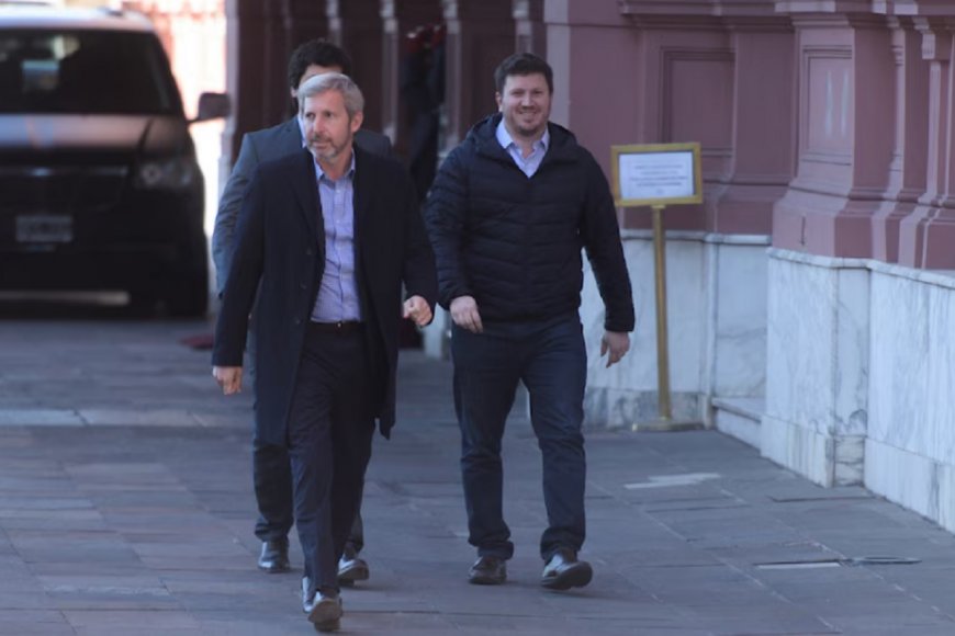 Frigerio en Casa Rosada.