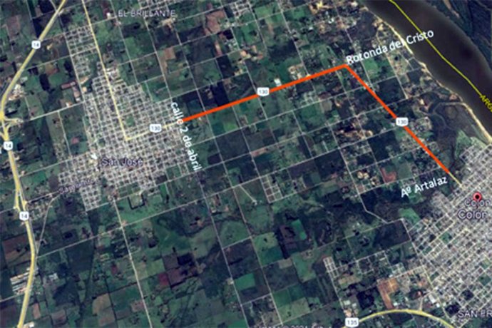 CAFESG comienza con la obra de reparación de la ruta entre Colón y San José y habrá demoras en el tránsito y desvíos señalizados