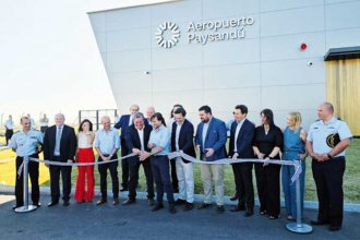 Paysandú inauguró su nuevo aeropuerto “internacional” y ya está “operativo”