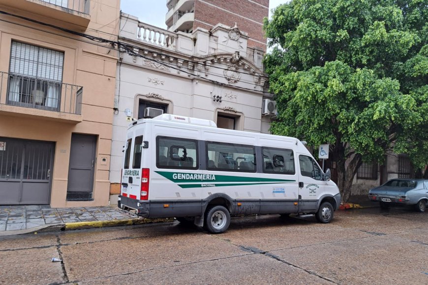 Instituto, allanado (foto: Concordia Policiales).