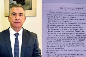 Urribarri escribió una carta “de Navidad” desde la cárcel y cuestionó a la justicia entrerriana