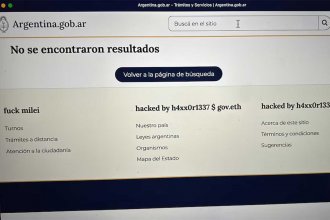 Hackearon sitios del gobierno nacional. Mi Argentina y la aplicación SUBE se vieron afectadas