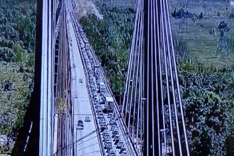 Demoras en el Puente Zárate Brazo Largo por un grave accidente