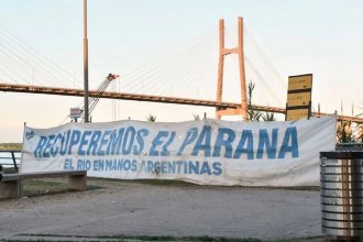 La Asamblea Ciudadana en defensa del río Paraná rechazó el dragado: "Es un crimen ambiental y una entrega de la soberanía"