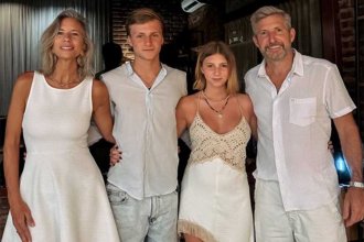 Con una foto de familia, Frigerio saludó a los entrerrianos por el nuevo año