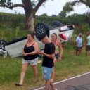 Otra vez Fabio Ricle: protagonizó un accidente en la misma ruta donde en abril chocó y mató a 4 personas