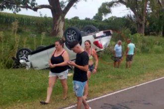 Otra vez Fabio Ricle: protagonizó un accidente en la misma ruta donde en abril chocó y mató a 4 personas