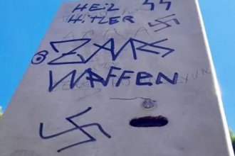 La UCR Concordia repudió las pintadas antisemitas en la plaza Urquiza