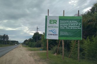 Retoman el trabajo en la ruta que une Colón y San José. Cuáles serán los desvíos y caminos alternativos