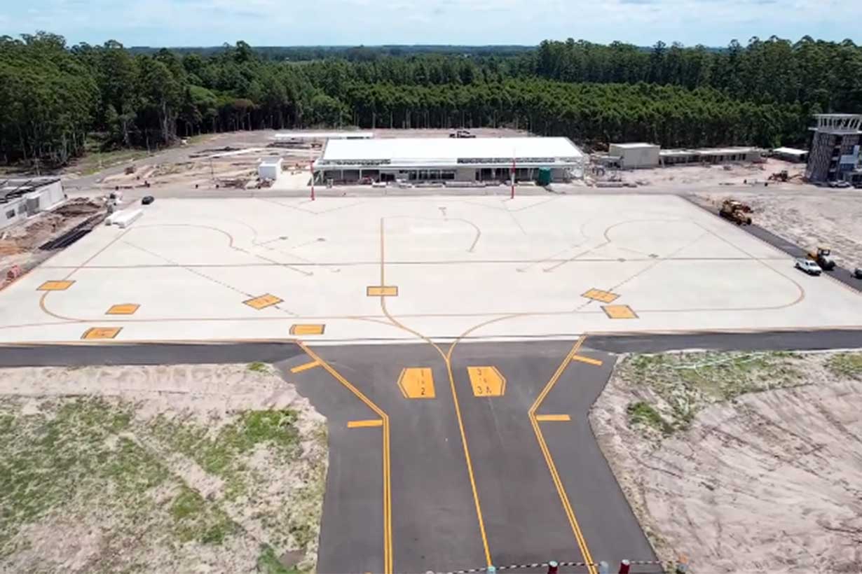 El nuevo aeropuerto, casi listo