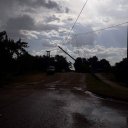 “A 1 km no cayó una gota”:  Una tormenta de lluvia, viento y granizo sorprendió a los habitantes de una comuna en el departamento Colón