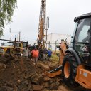 Perforan nuevo pozo de agua cerca del hospital Masvernat, que consume el equivalente a todo un barrio