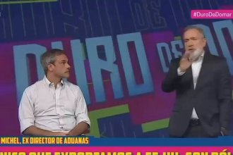 Michel llevó productos entrerrianos a C5N para bajar línea contra la apertura de importaciones