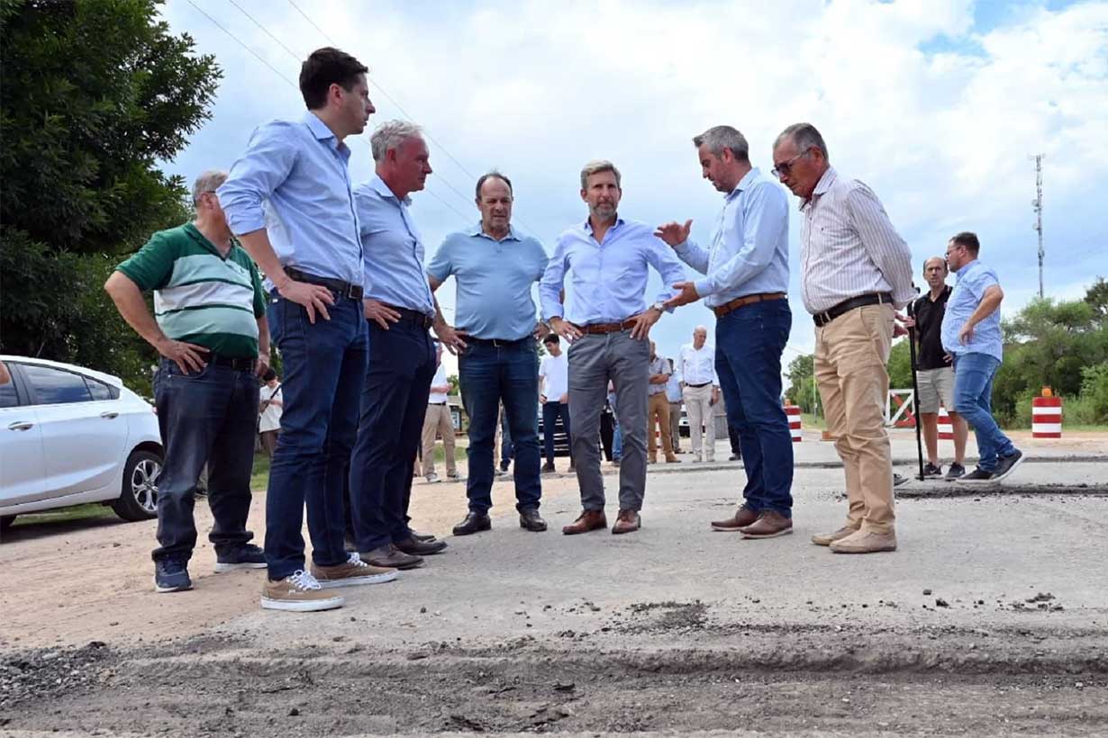 Frigerio recorrió obras de CAFESG