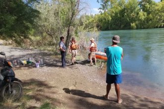 Hallaron un cuerpo en el río Neuquén. Podría tratarse del cosechero de Concordia