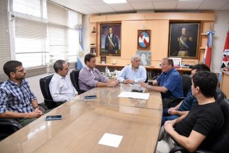 Granja Tres Arroyos: “La prioridad es el sostenimiento de las fuentes laborales”, dijo Lauritto junto a sindicalistas