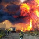 Activado el alerta rojo, bomberos entrerrianos se desplazan hacia Neuquén