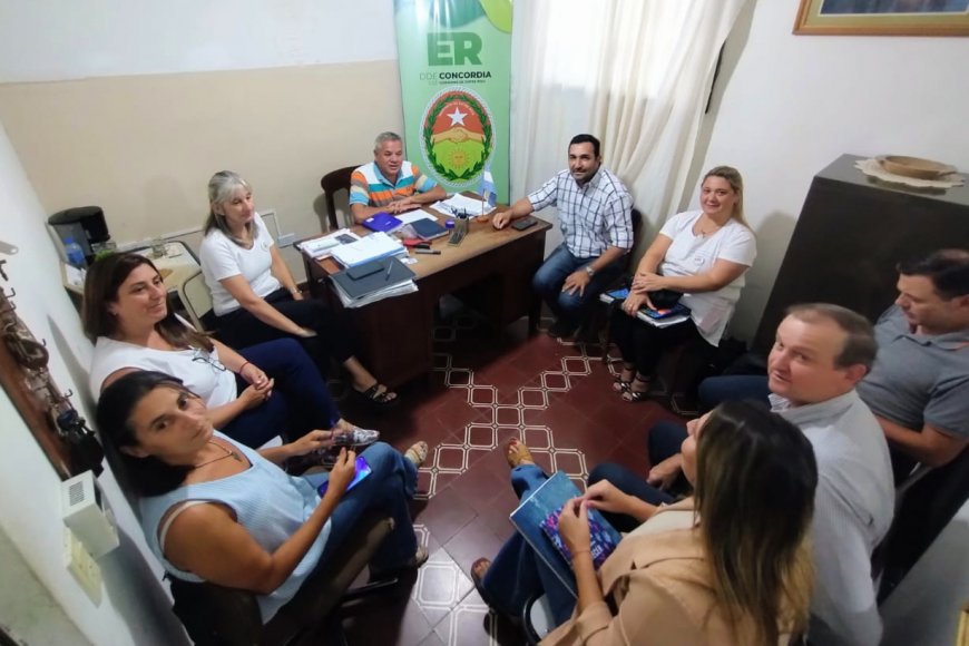 Hubo reunión en la Departamental de Concordia.