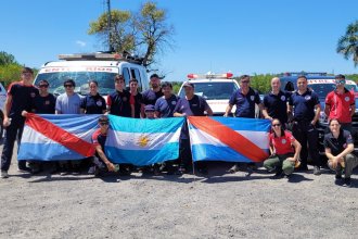 Brigada entrerriana, camino a Neuquén: está integrada por efectivos de nueve cuarteles de la costa del Uruguay