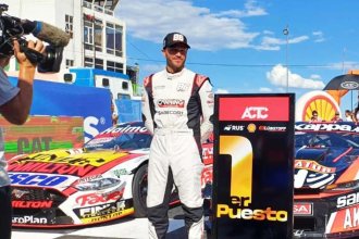 TC en Viedma: Canapino ganó la clasificación y desbancó a Werner como el más veloz del circuito