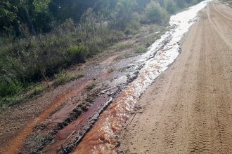 Otra vez se rompió un caño madre del acueducto “Roca” de Concordia