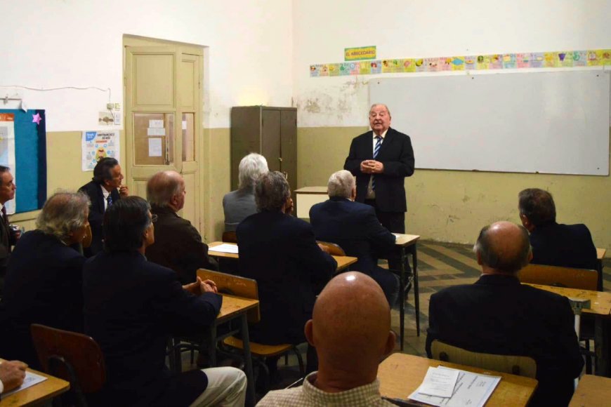 Speroni en octubre último, en Capuchinos.