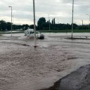 Tras la tormenta y 160 milímetros de lluvia hubo anegamientos en localidad entrerriana