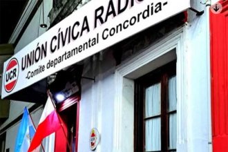 Fuerte respaldo de la UCR de Concordia a la candidatura de Azcué para presidir el Comité Provincial