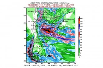 Se vienen siete días de abundantes lluvias y un fin de semana largo pasado por agua