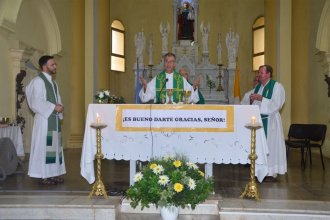 Nuevo desafío para Daniel Petelín: “Vengo a servir”, dijo al asumir como párroco de San José