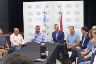 “El gobernador ya avanzó con Cancillería para pedir la relocalización”. Walser y Hein encabezaron una reunión por la planta de e-combustibles