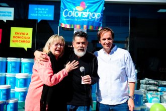 Con Julián Weich en Colón, lanzan la jornada solidaria “Ayudemos a los que ayudan”