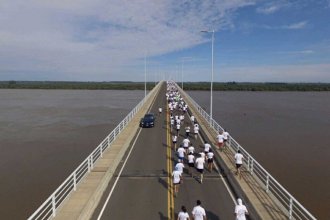 Colón y Paysandú unidos por el Hospital San Benjamín. Se viene la primera edición de la corre caminata por el puente Artigas