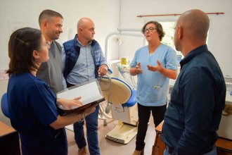 Para &ldquo;conocer las realidades&rdquo;, el ministro Blanzaco recorrió centros de atención primaria y hospitales de Concordia