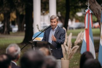 Frigerio participó del aniversario de Crespo y habló de trabajo y meritocracia como ejes del “cambio cultural”