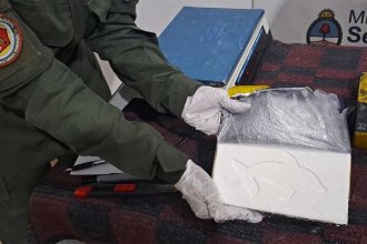 La droga "de marca" también viaja en ómnibus. En control de “rutina”, Gendarmería secuestró 5 kilos de cocaína en Ruta 14