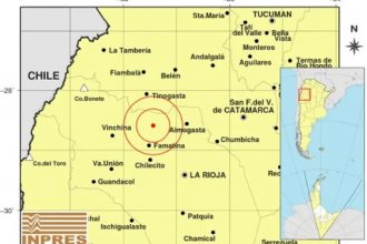 Se registró un fuerte temblor en varias provincias