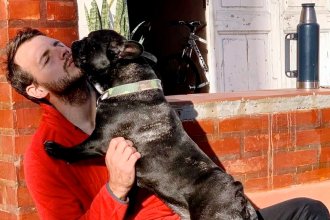 “Jugar acá es un sueño”, dice el entrerriano que encontró en River la posibilidad de velar por la salud de su perro
