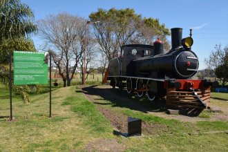 Hospitalizaron a una nena tras quedar trabada en la chimenea de una locomotora