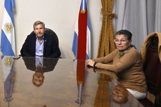 Frigerio y la nueva titular de la UCR buscaron soluciones a obras públicas paralizadas por Nación